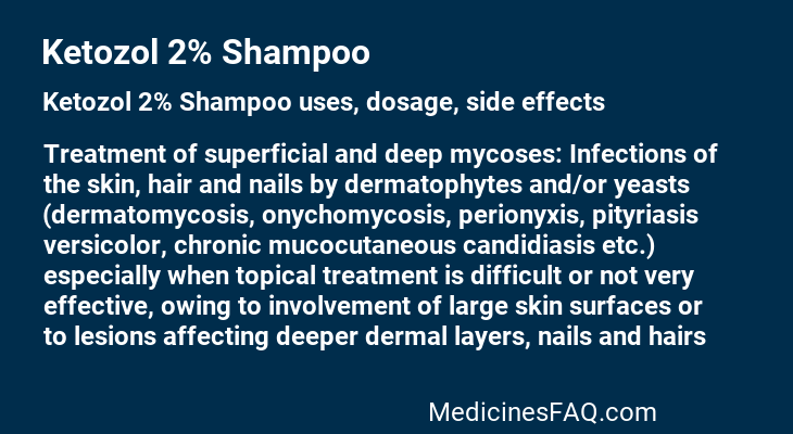 Ketozol 2% Shampoo