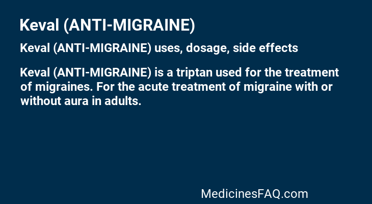 Keval (ANTI-MIGRAINE)