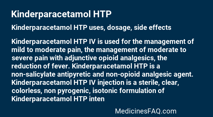 Kinderparacetamol HTP
