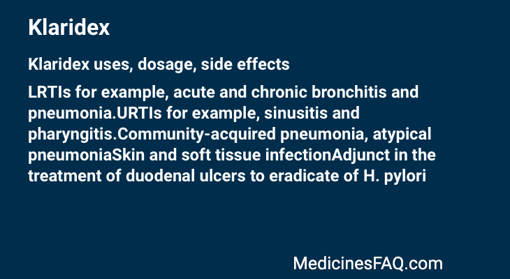 Klaridex