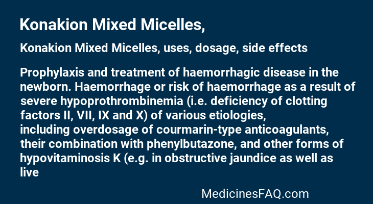 Konakion Mixed Micelles,