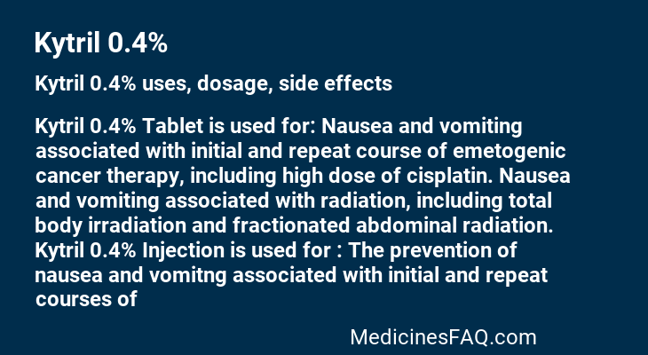 Kytril 0.4%