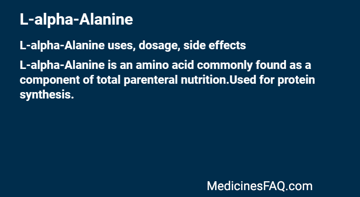 L-alpha-Alanine