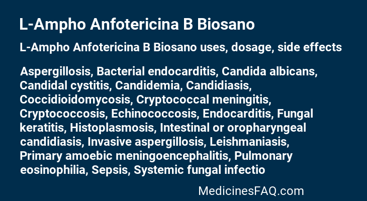 L-Ampho Anfotericina B Biosano