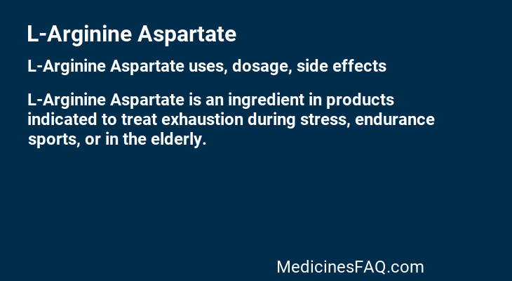 L-Arginine Aspartate