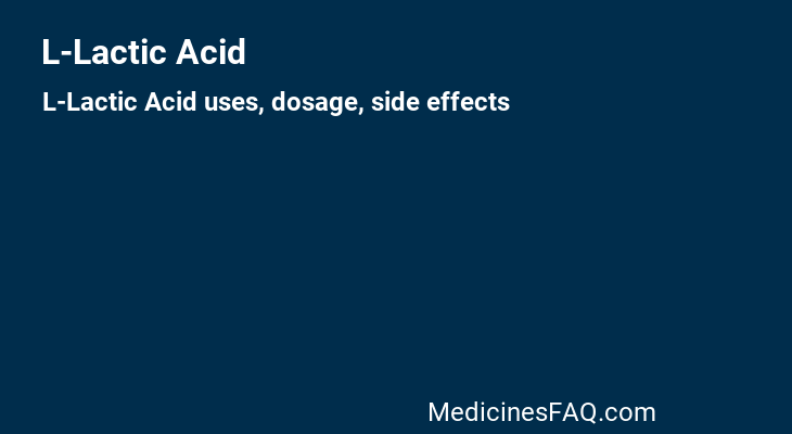 L-Lactic Acid