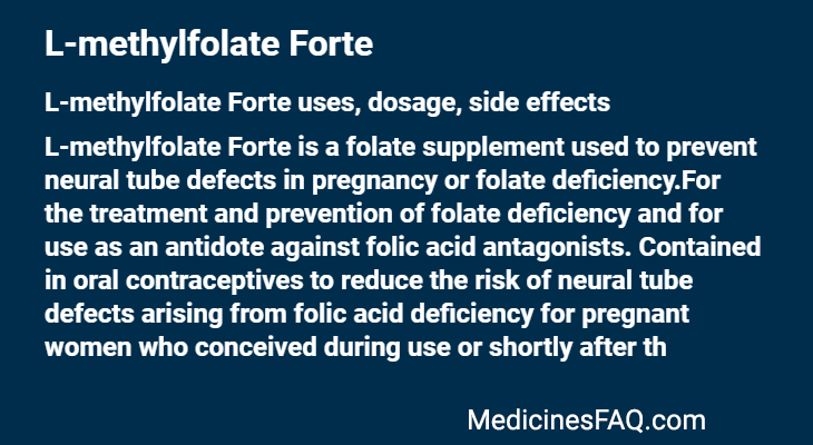 L-methylfolate Forte