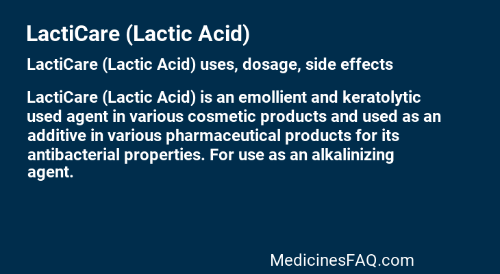 LactiCare (Lactic Acid)