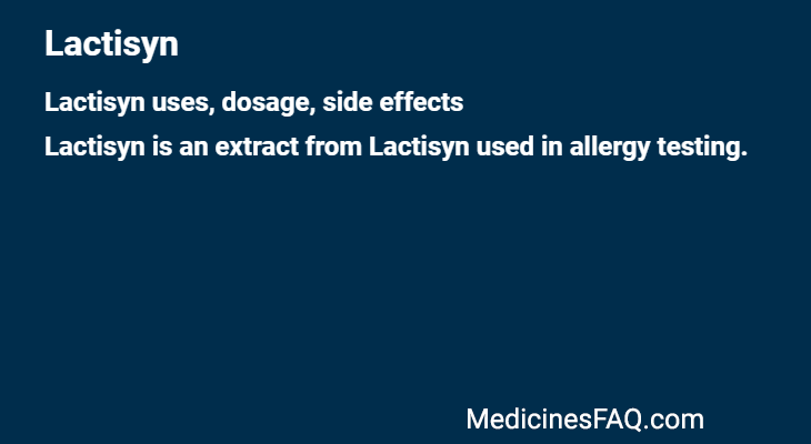 Lactisyn