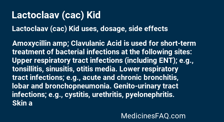 Lactoclaav (cac) Kid