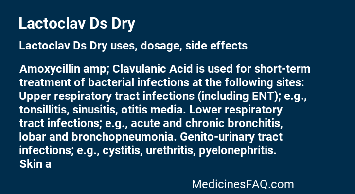 Lactoclav Ds Dry