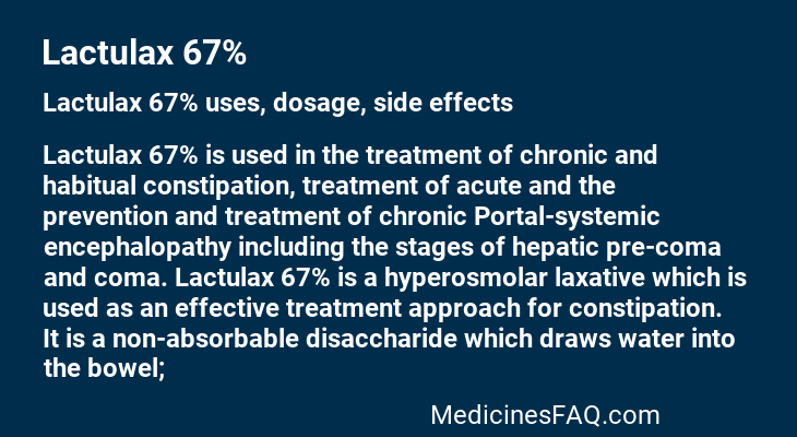 Lactulax 67%