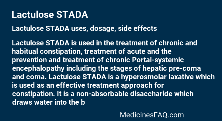 Lactulose STADA