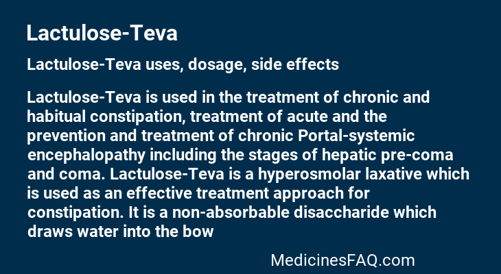 Lactulose-Teva