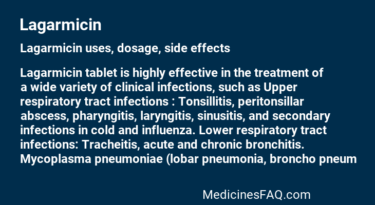 Lagarmicin