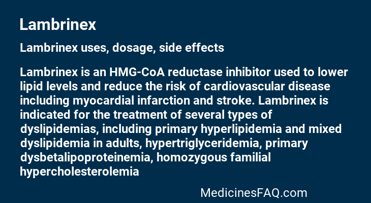 Lambrinex