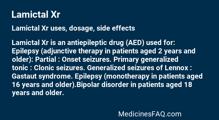 Lamictal Xr