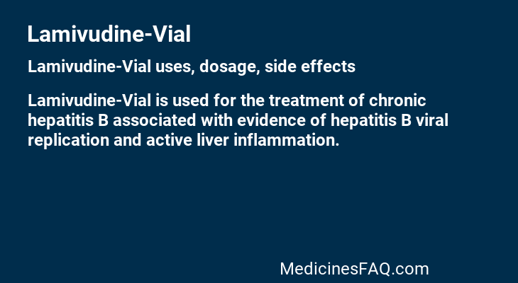 Lamivudine-Vial