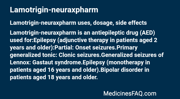 Lamotrigin-neuraxpharm