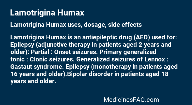 Lamotrigina Humax