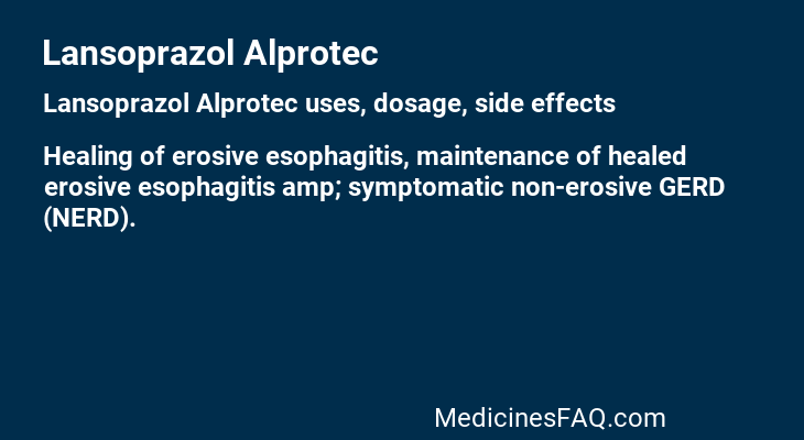 Lansoprazol Alprotec