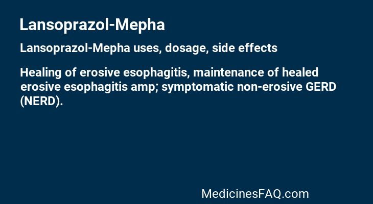 Lansoprazol-Mepha