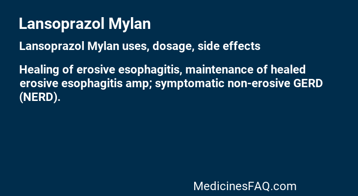 Lansoprazol Mylan