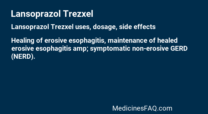 Lansoprazol Trezxel