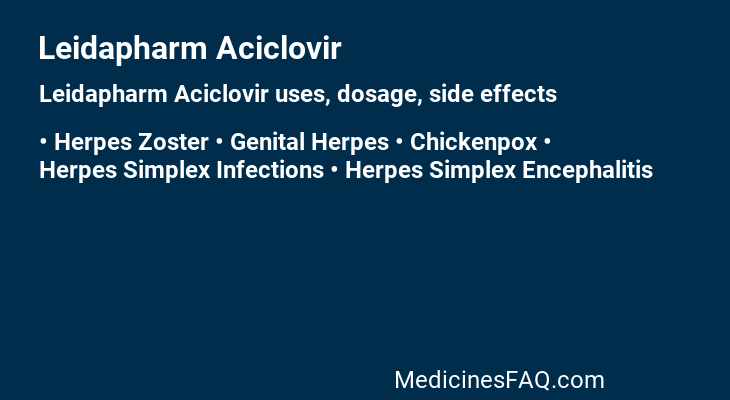 Leidapharm Aciclovir
