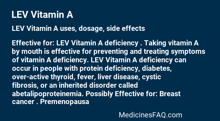 LEV Vitamin A