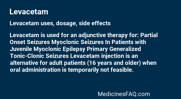 Levacetam