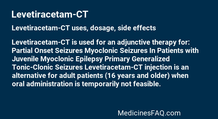 Levetiracetam-CT