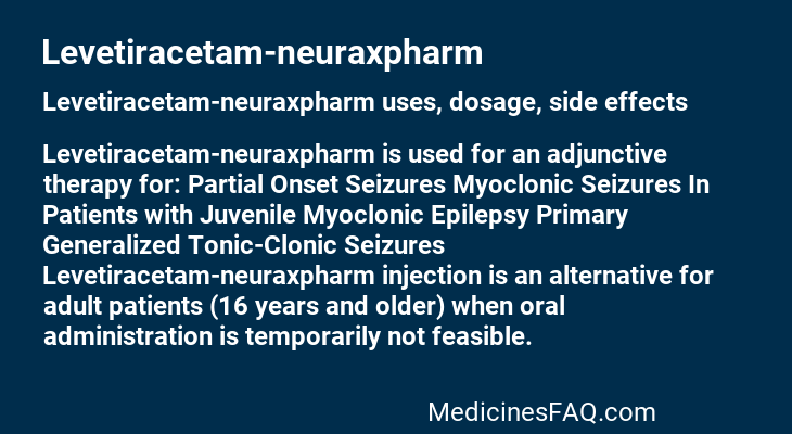 Levetiracetam-neuraxpharm