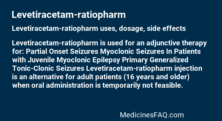 Levetiracetam-ratiopharm