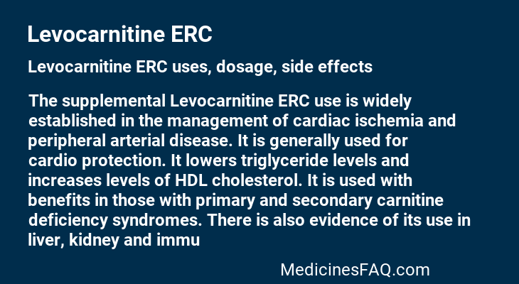 Levocarnitine ERC