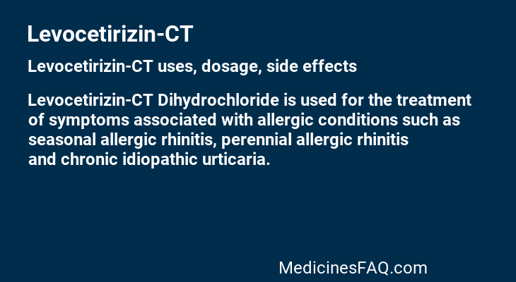 Levocetirizin-CT