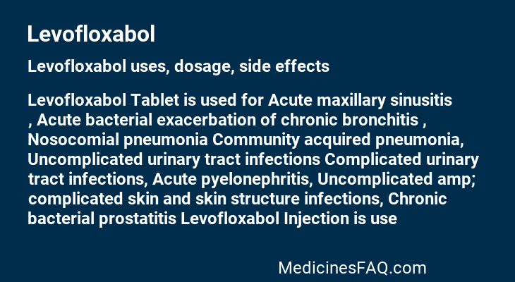 Levofloxabol