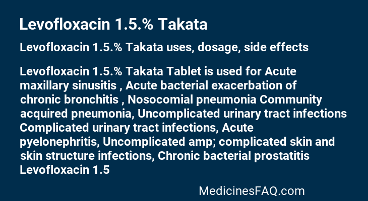 Levofloxacin 1.5.% Takata