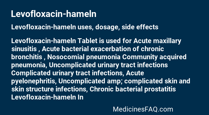 Levofloxacin-hameln