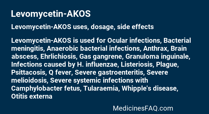 Levomycetin-AKOS