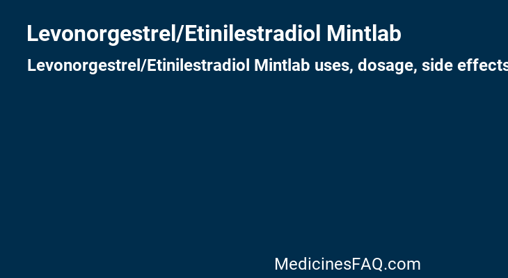Levonorgestrel/Etinilestradiol Mintlab