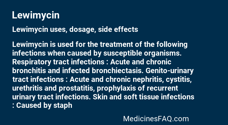 Lewimycin