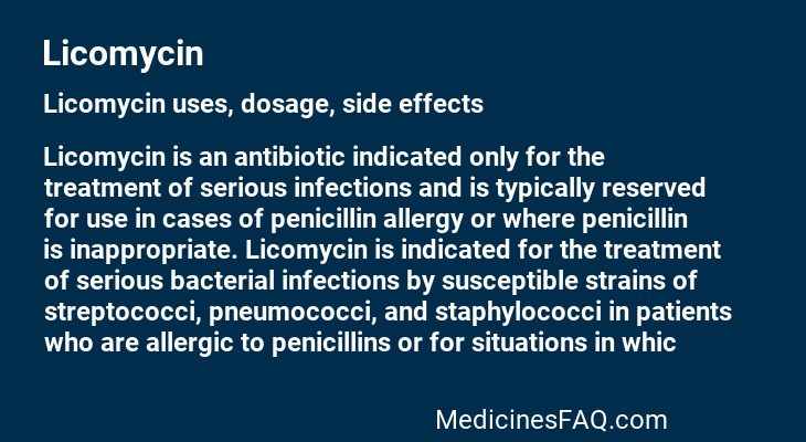 Licomycin