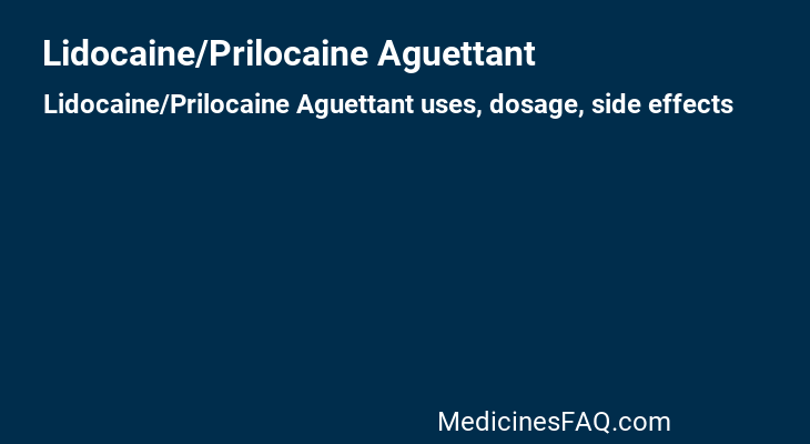 Lidocaine/Prilocaine Aguettant