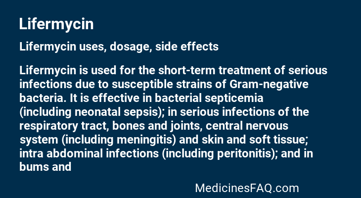 Lifermycin