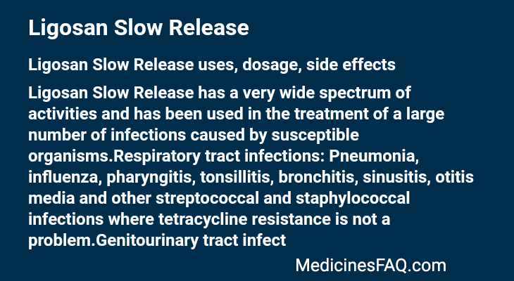 Ligosan Slow Release