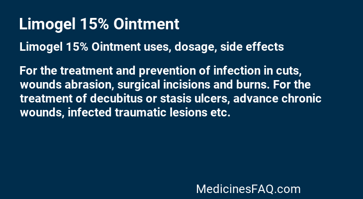 Limogel 15% Ointment