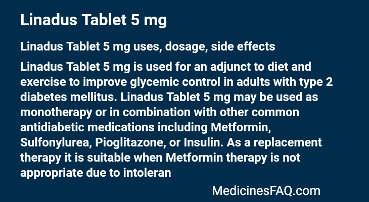 Linadus Tablet 5 mg