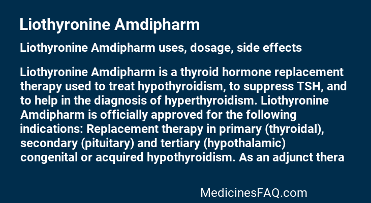 Liothyronine Amdipharm