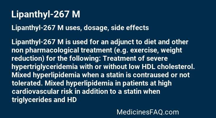 Lipanthyl-267 M